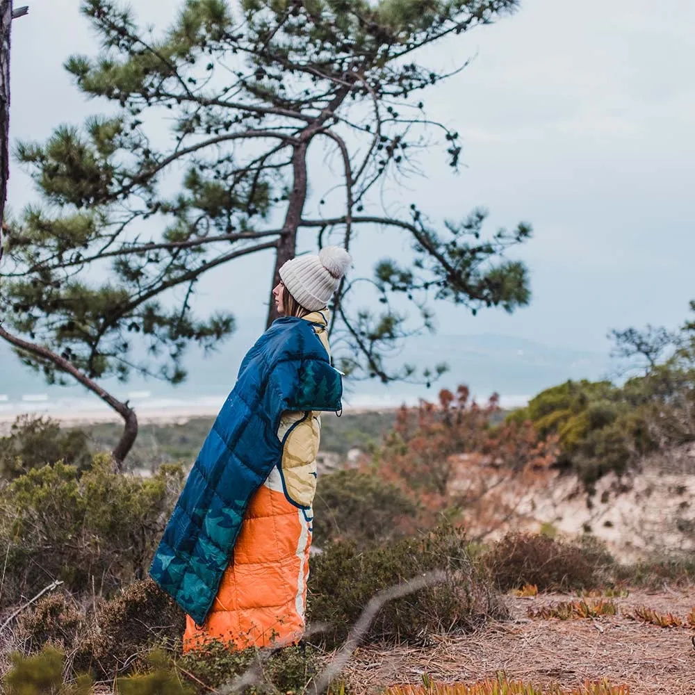 4Monster Down Puffy Camping Travel Blanket - Yosemite Park