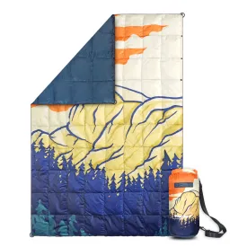 4Monster Down Puffy Camping Travel Blanket - Yosemite Park