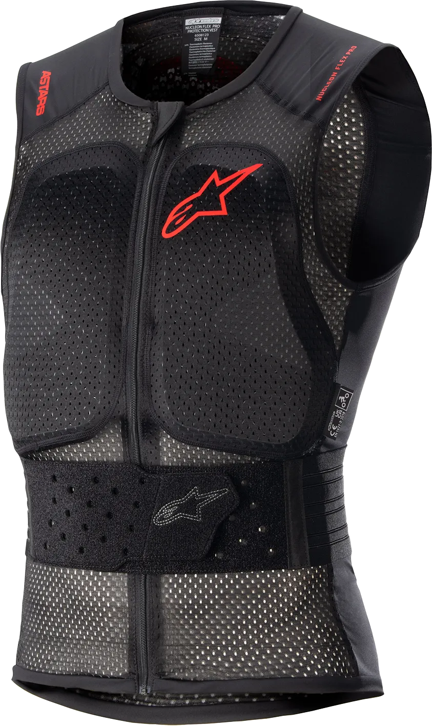 ALPINESTARS Nucleon Flex Pro Protection Vest - Black/Red - Medium 6508123-009-M