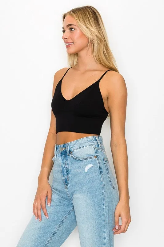 ANWND Ribbed Seamless Crop Top