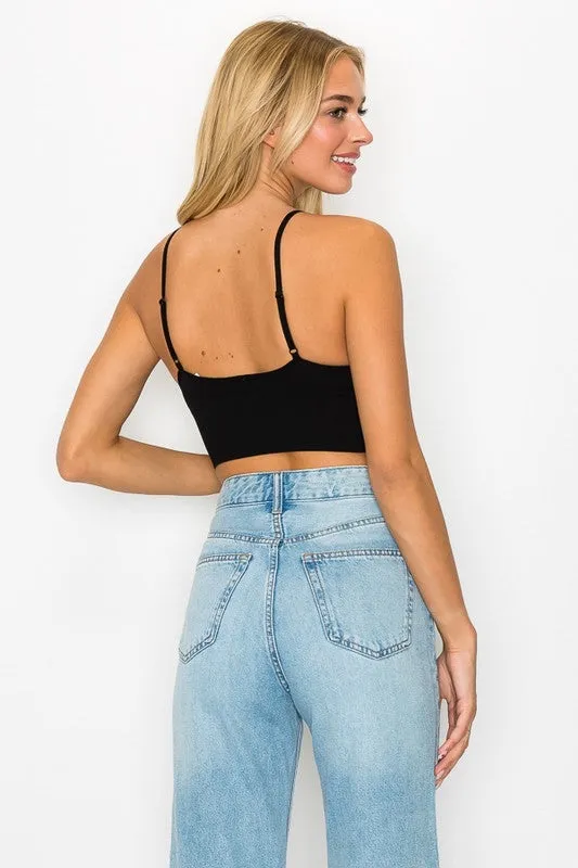 ANWND Ribbed Seamless Crop Top