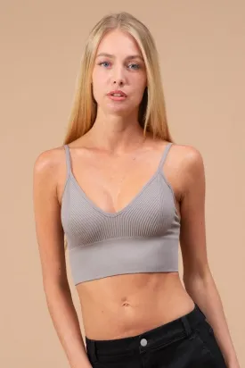 ANWND Ribbed Seamless Crop Top
