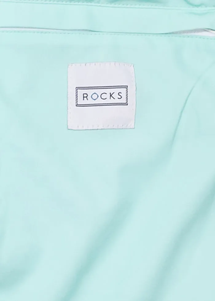Balmoral Aqua Mid Length Men's Board Shorts