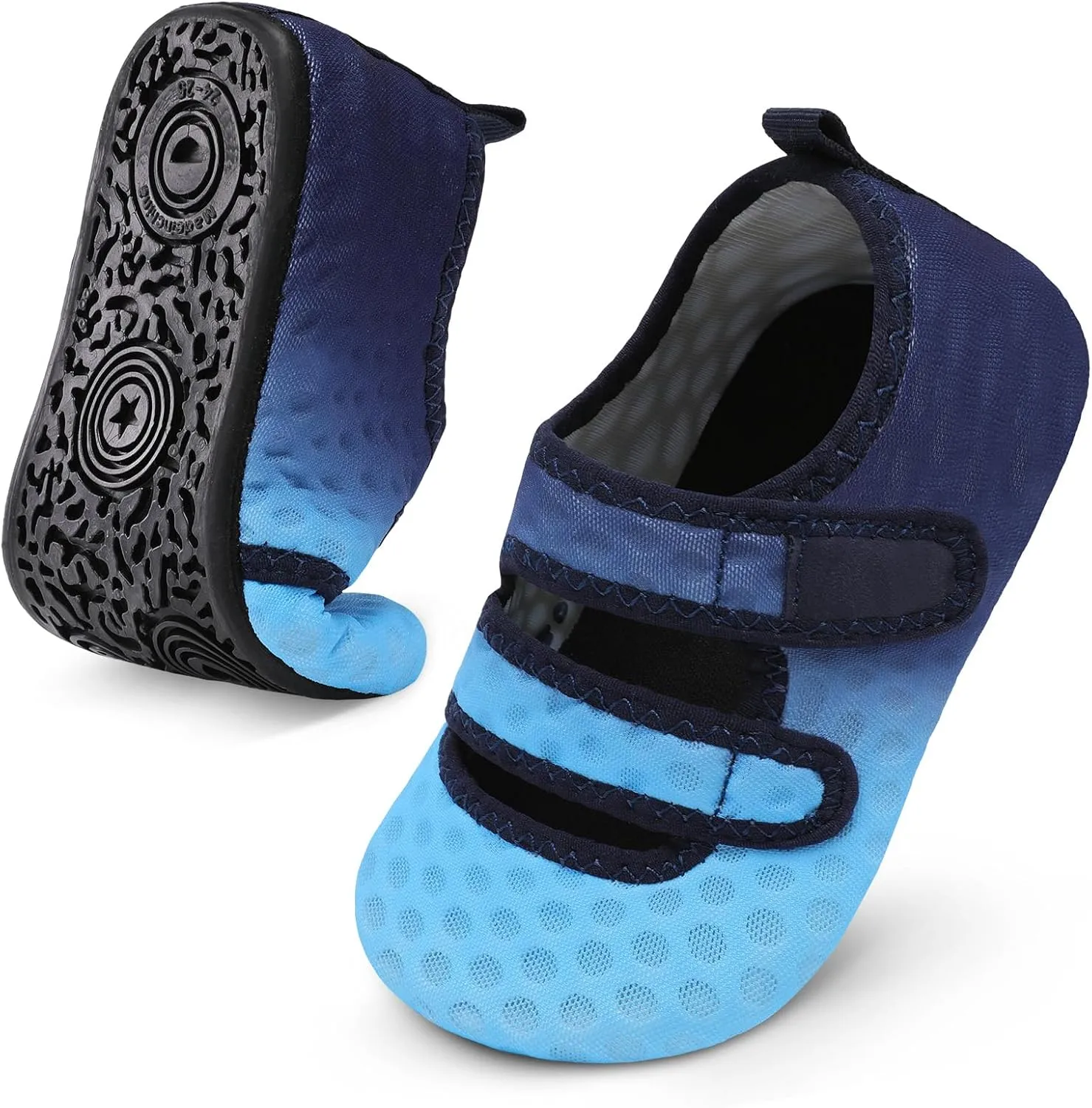 BARERUN Toddler Water Shoes Boys Girls Quick Dry Barefoot Aqua Shoes for Swim Pool Beach Non Slip Breathable Sandals Lightweight Summer House Slippers