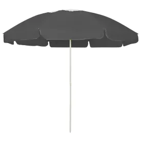Beach Umbrella Anthracite 240 cm