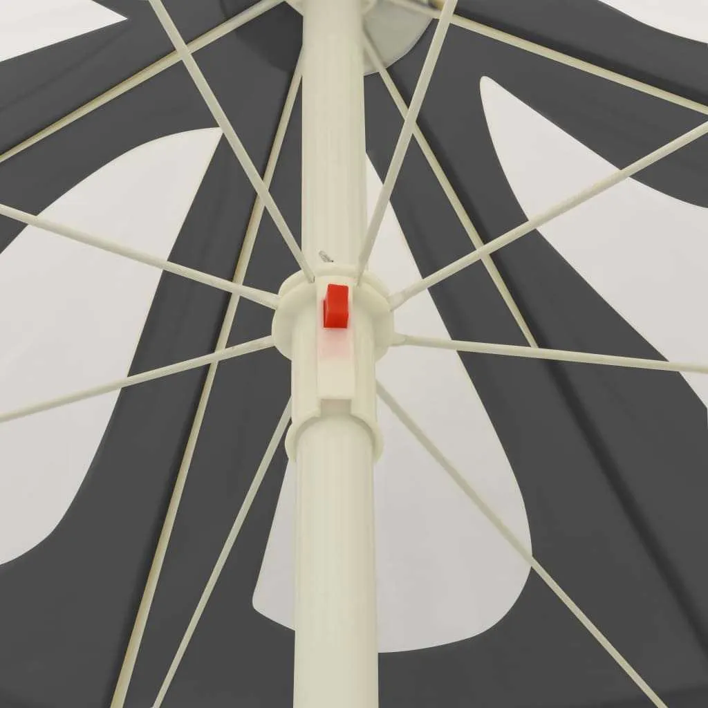 Beach Umbrella Anthracite 240 cm