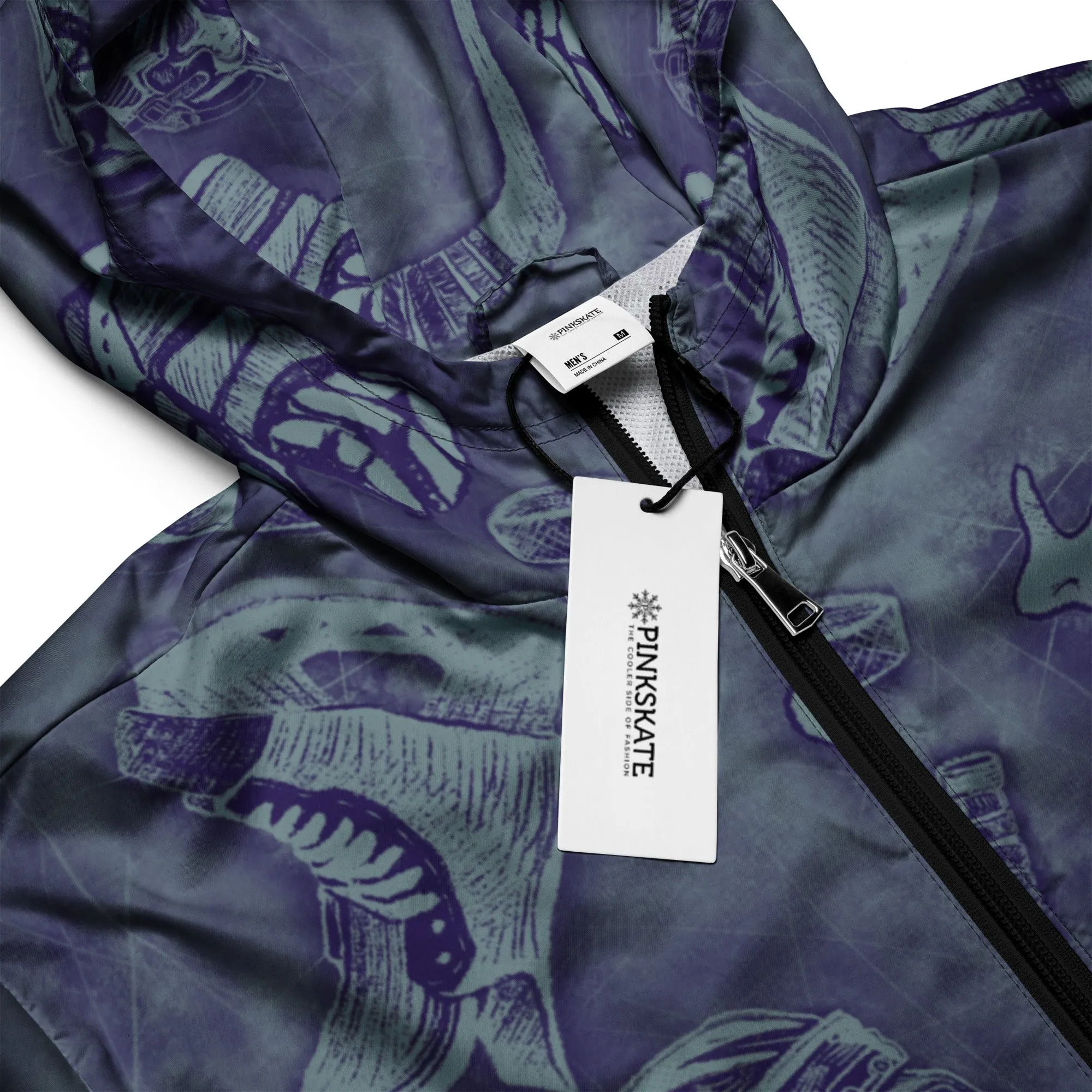 Blue Hockey Havoc Windbreaker