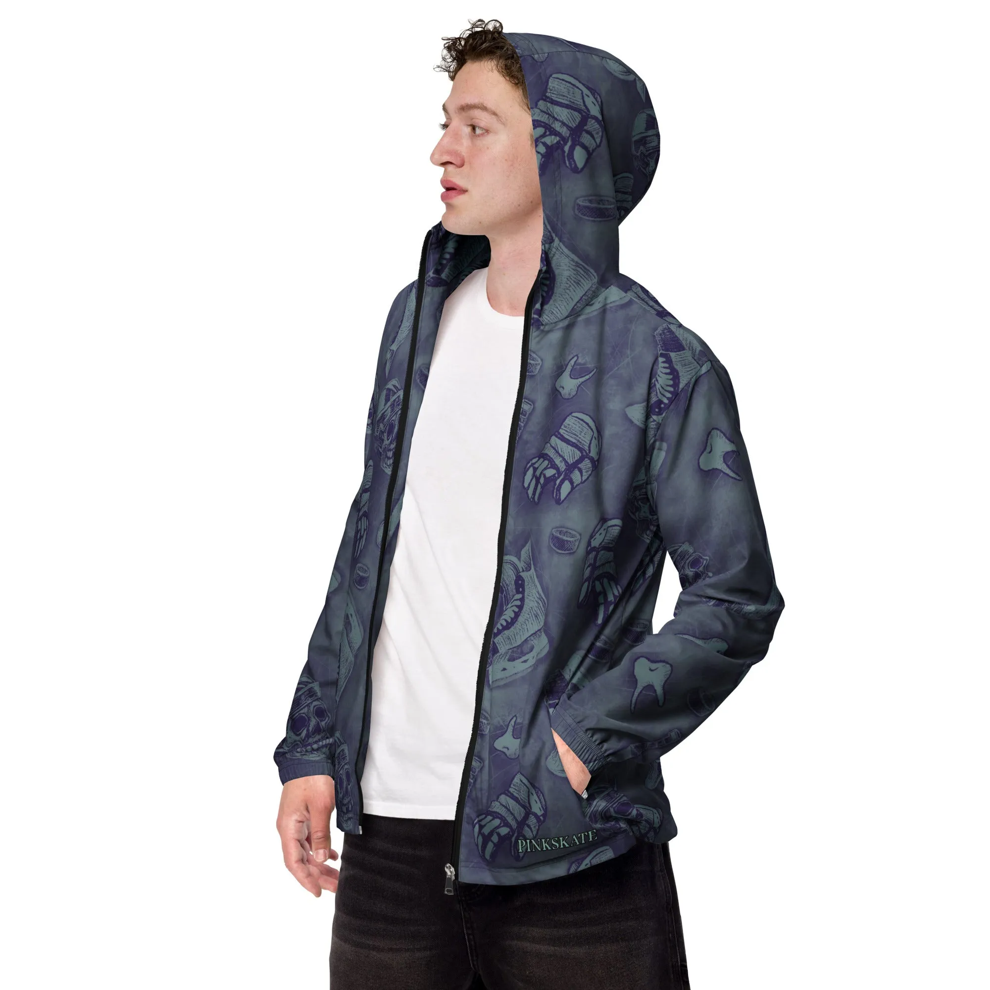 Blue Hockey Havoc Windbreaker