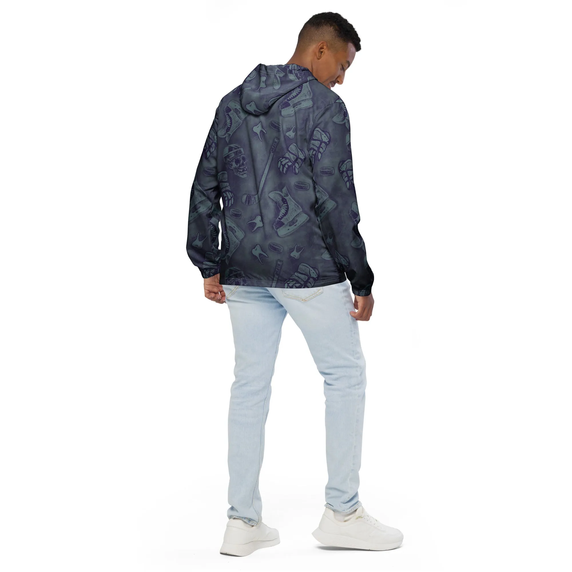 Blue Hockey Havoc Windbreaker