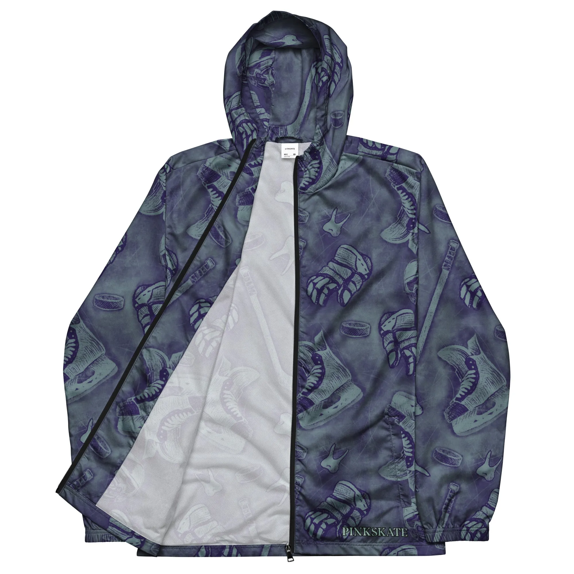 Blue Hockey Havoc Windbreaker