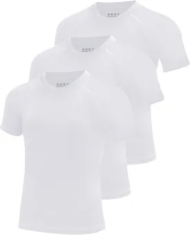 Blueleaf Boys Compression Shirt Short Sleeve Youth Basketball Football Undershirt Kids Quick Dry Athletic Base Layer T-Shirt