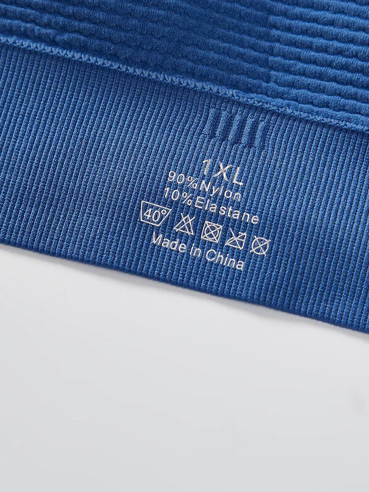 Breathable Mesh Seamless Sports Bra