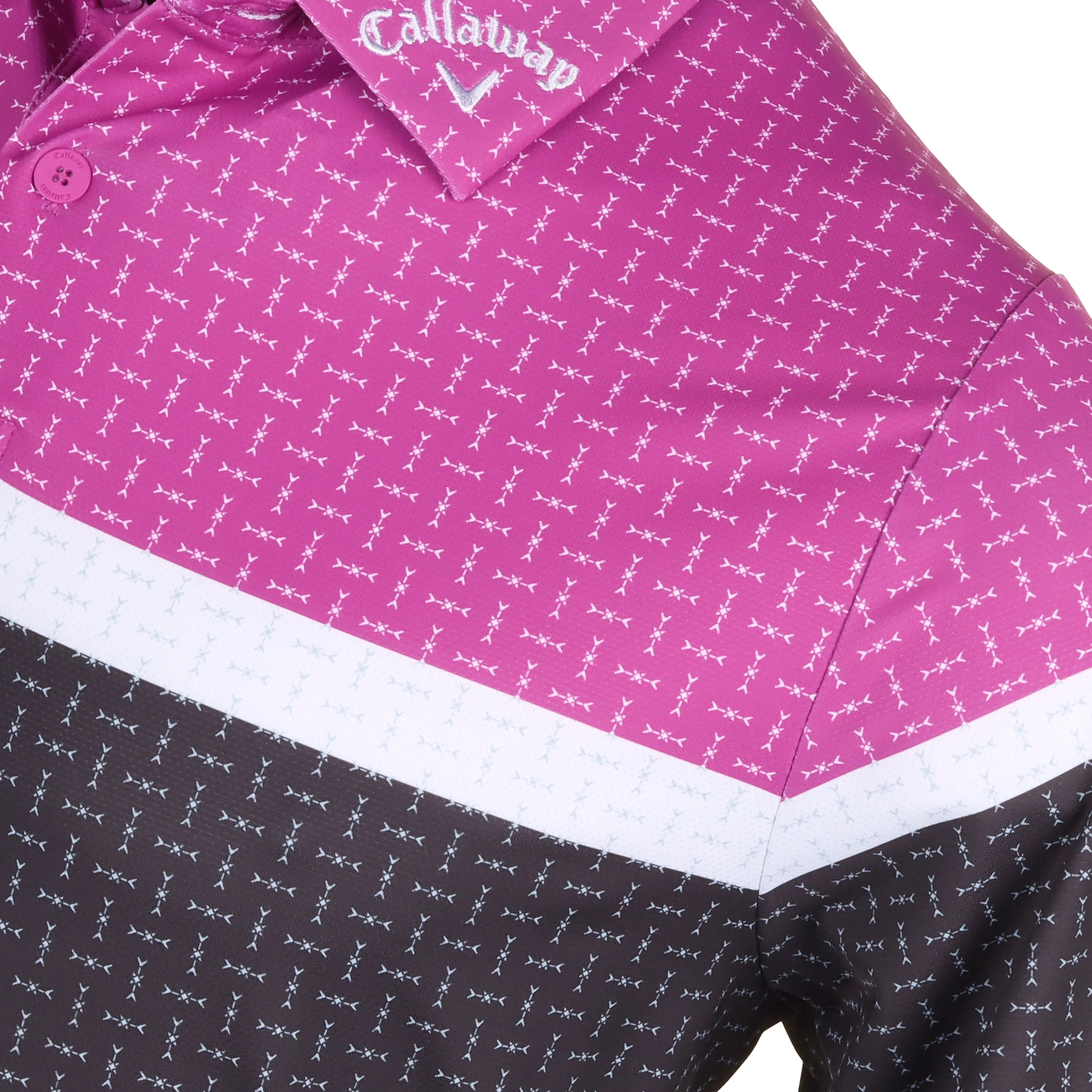 Callaway Golf Classic Geo Print Shirt