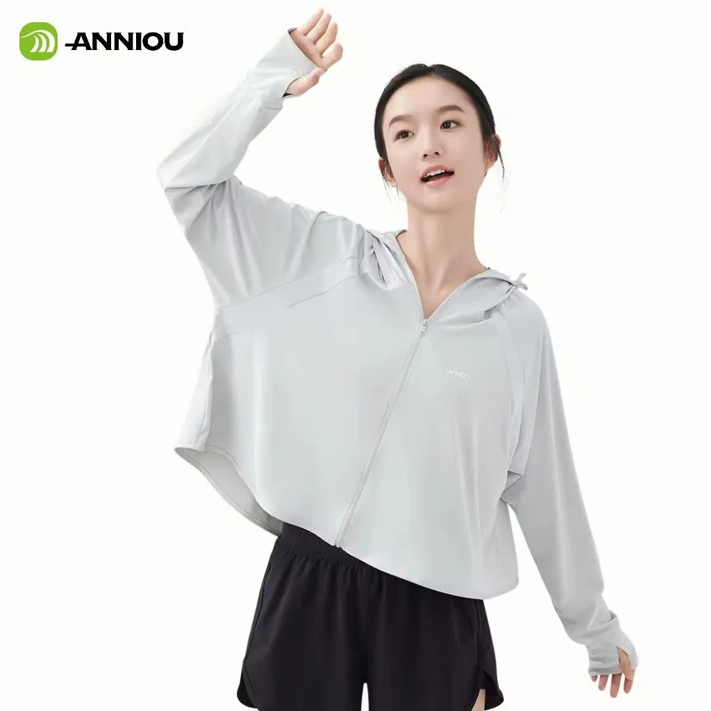 Cropped UV Protective Jacket
