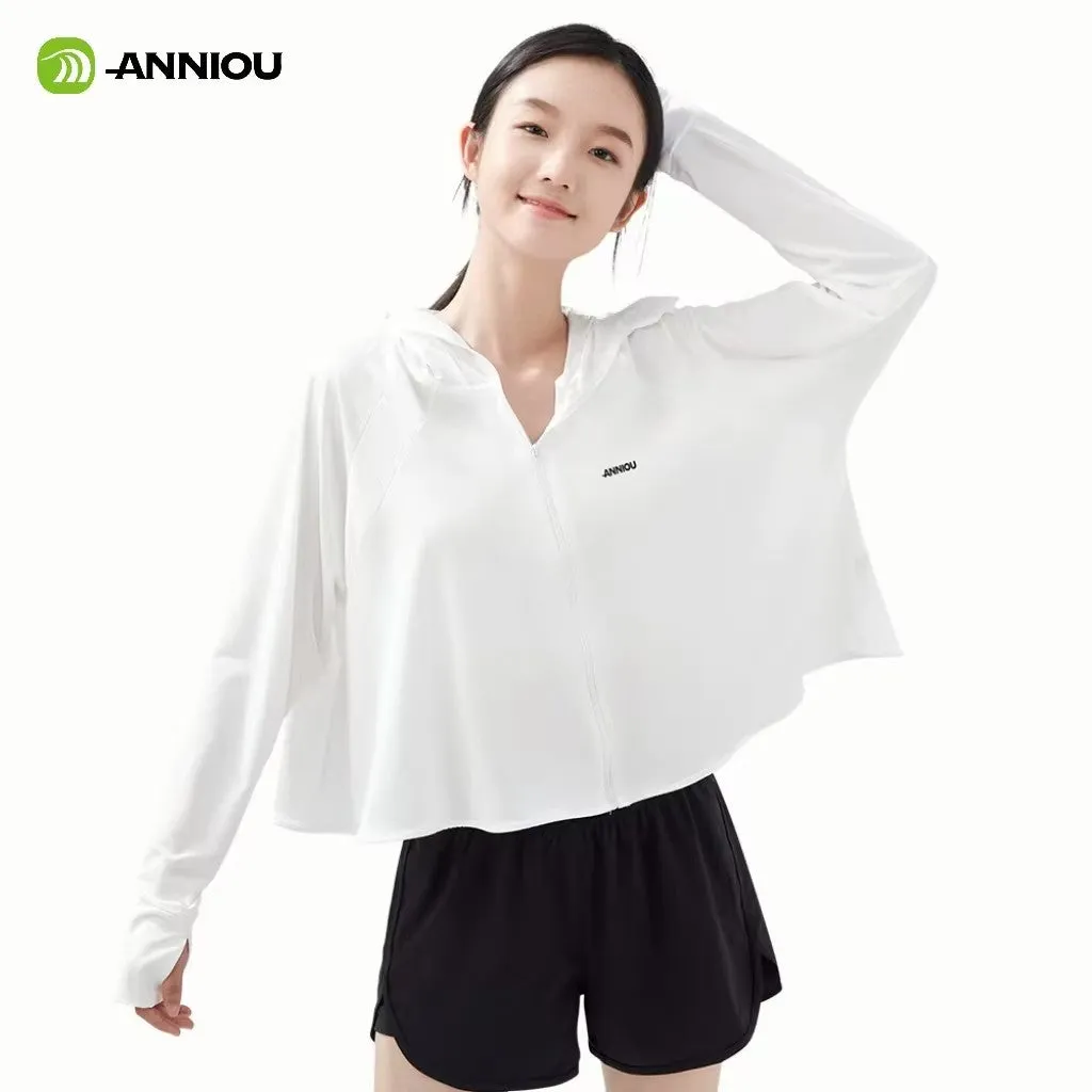 Cropped UV Protective Jacket
