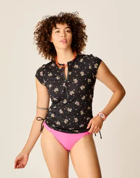 Dawson Rashguard: Black Floret