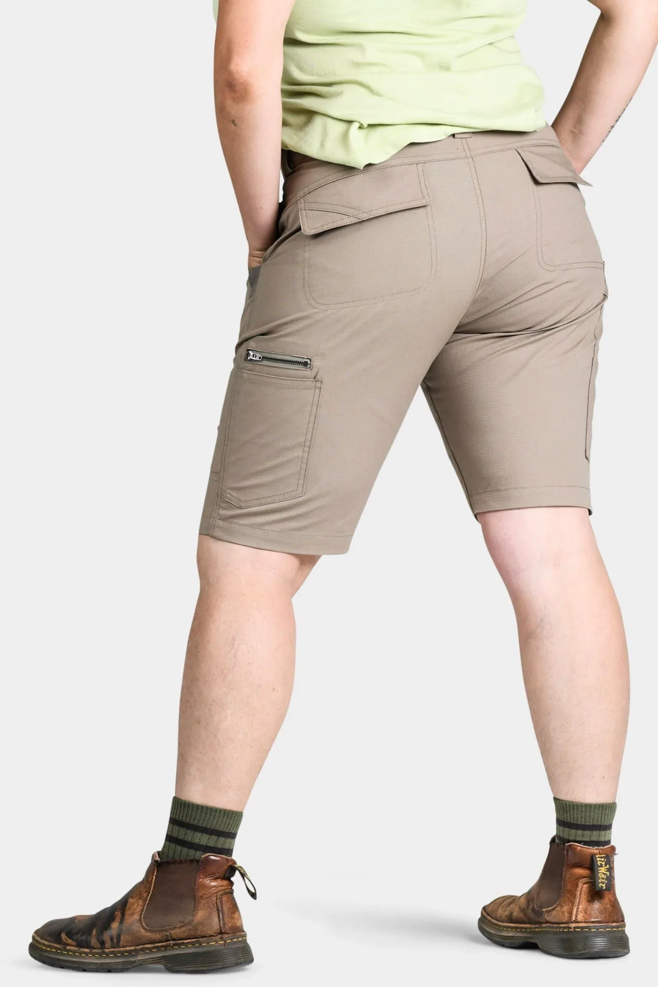 Day Construct Short in Ultra Light Flax Ripstop