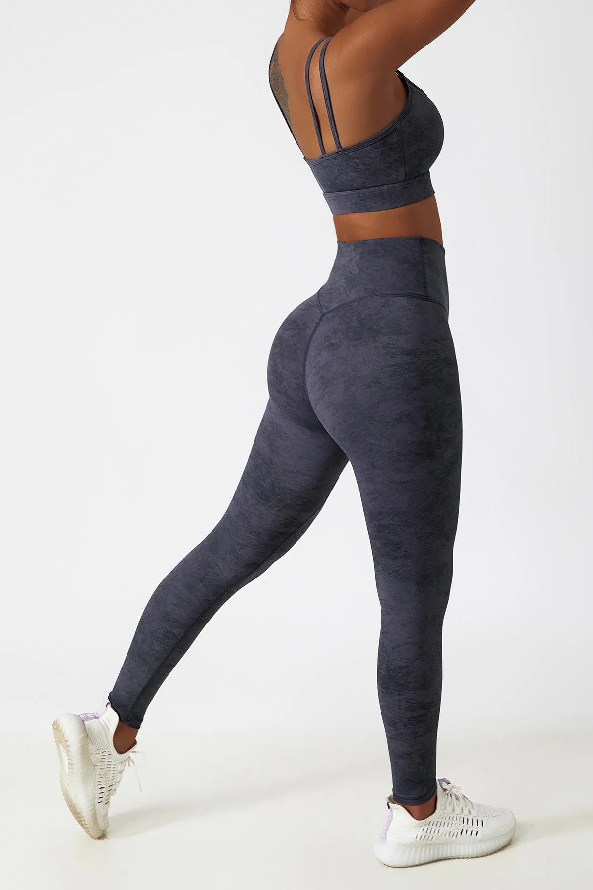 Double Spaghetti Straps Sports Bra