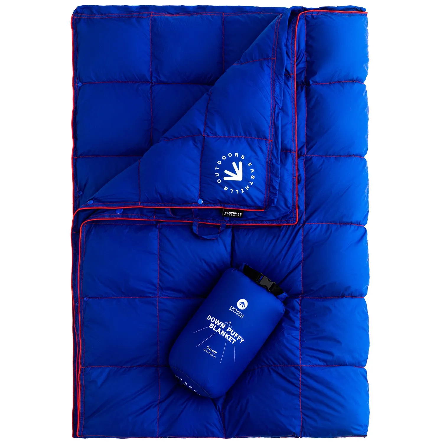 Down Puffy Camping Blanket