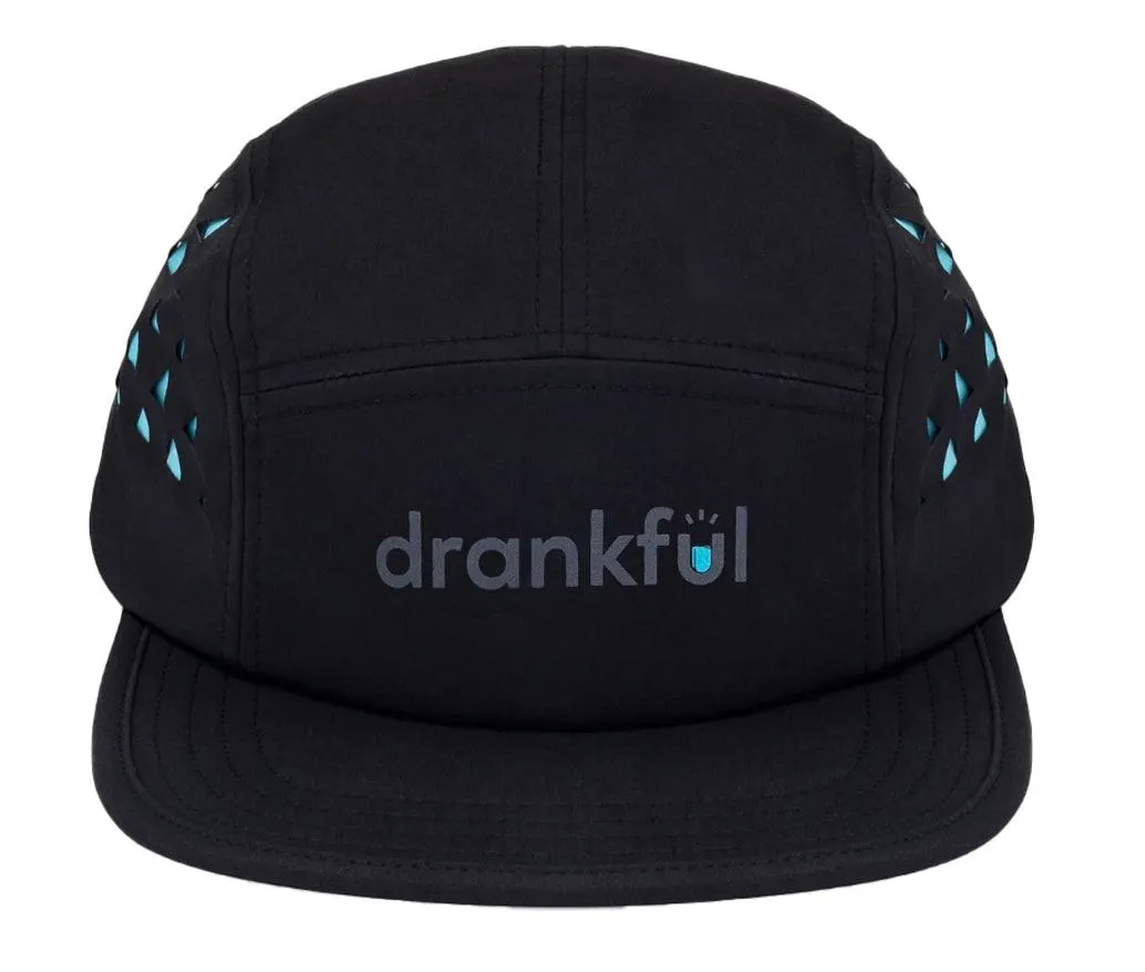 Drankful Endurance Hat Black Adjustable Performance Cap