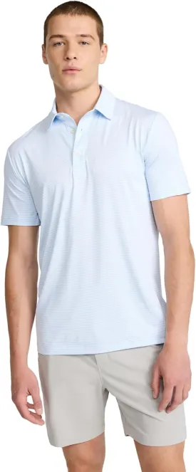 EXPRESS Men's Short Sleeve Striped Everyday Performance Polo