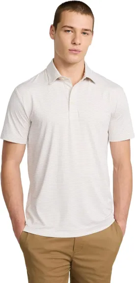 EXPRESS Men's Short Sleeve Striped Everyday Performance Polo