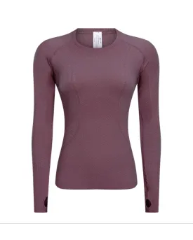 Fearless Club Inspire Long Sleeve Top - Plum