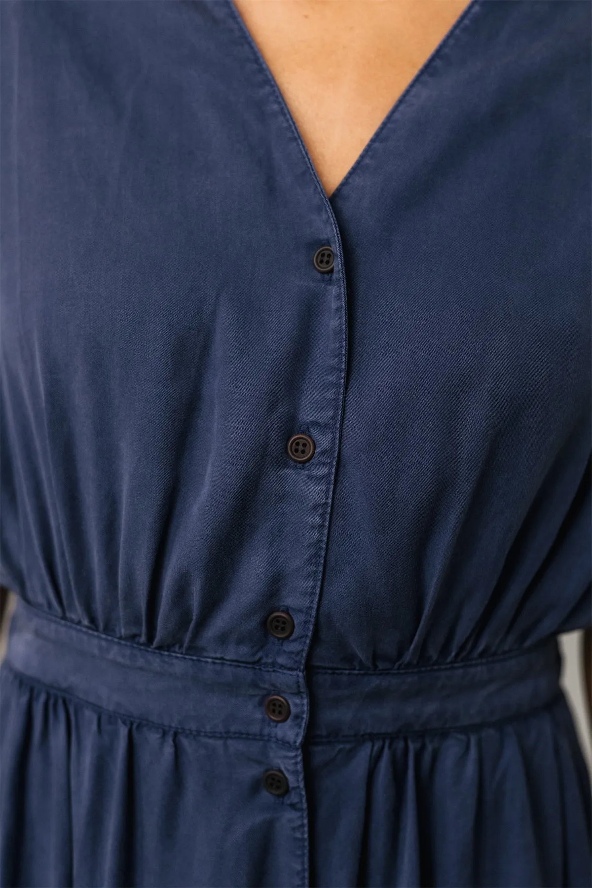 Folegandros Dress Ultramarine Blue