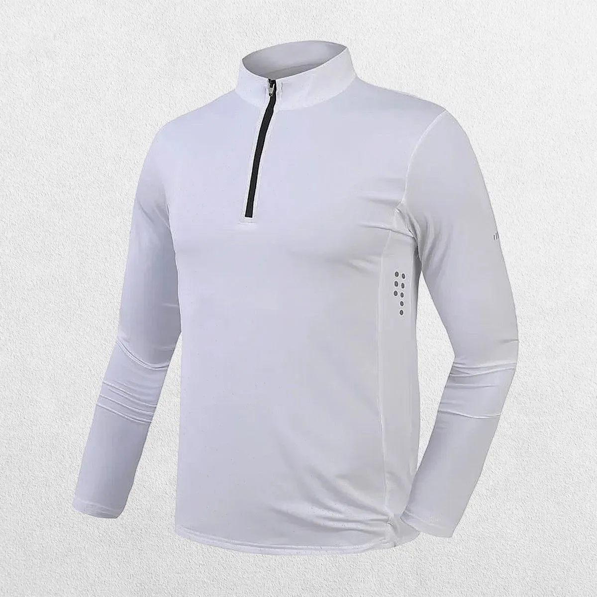 GPW Men's Half Zipper Stand Collar Sports Shirt