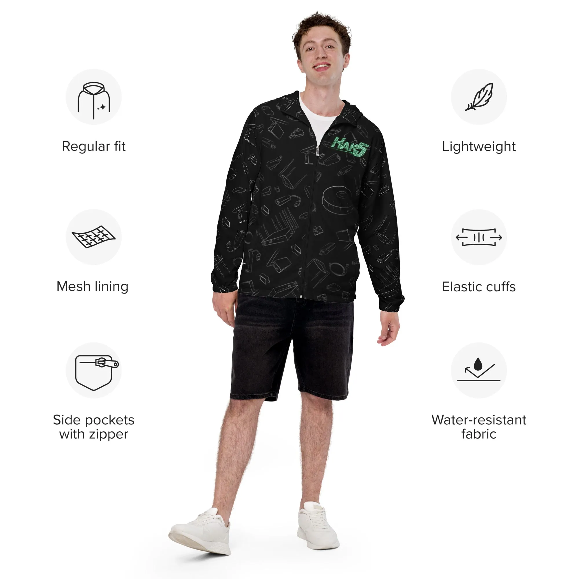 Hak5 Gear CRT Windbreaker