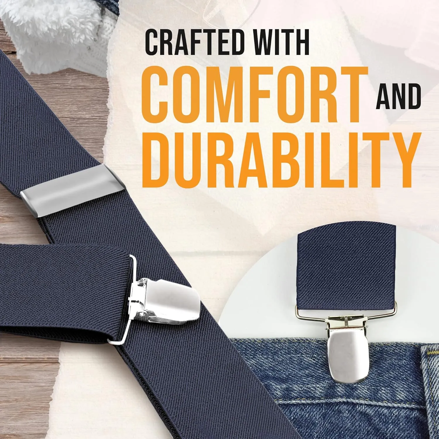 Kids and Baby Elastic Adjustable Solid Color Suspenders (Available in 3 sizes and 27 colors)