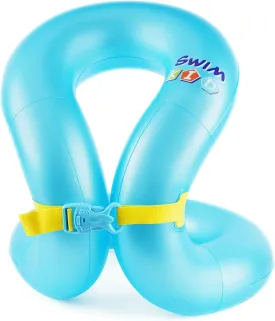 Kids Swim Vest for 3-5yrs/6-12yrs,Inflatable Portable Arm Floaties with Dual Air BagAdjustable Safety Buckle for Pool  Beach,Safety Learning to Swim Aid for Children 33-50 lbs/50-88 lbs