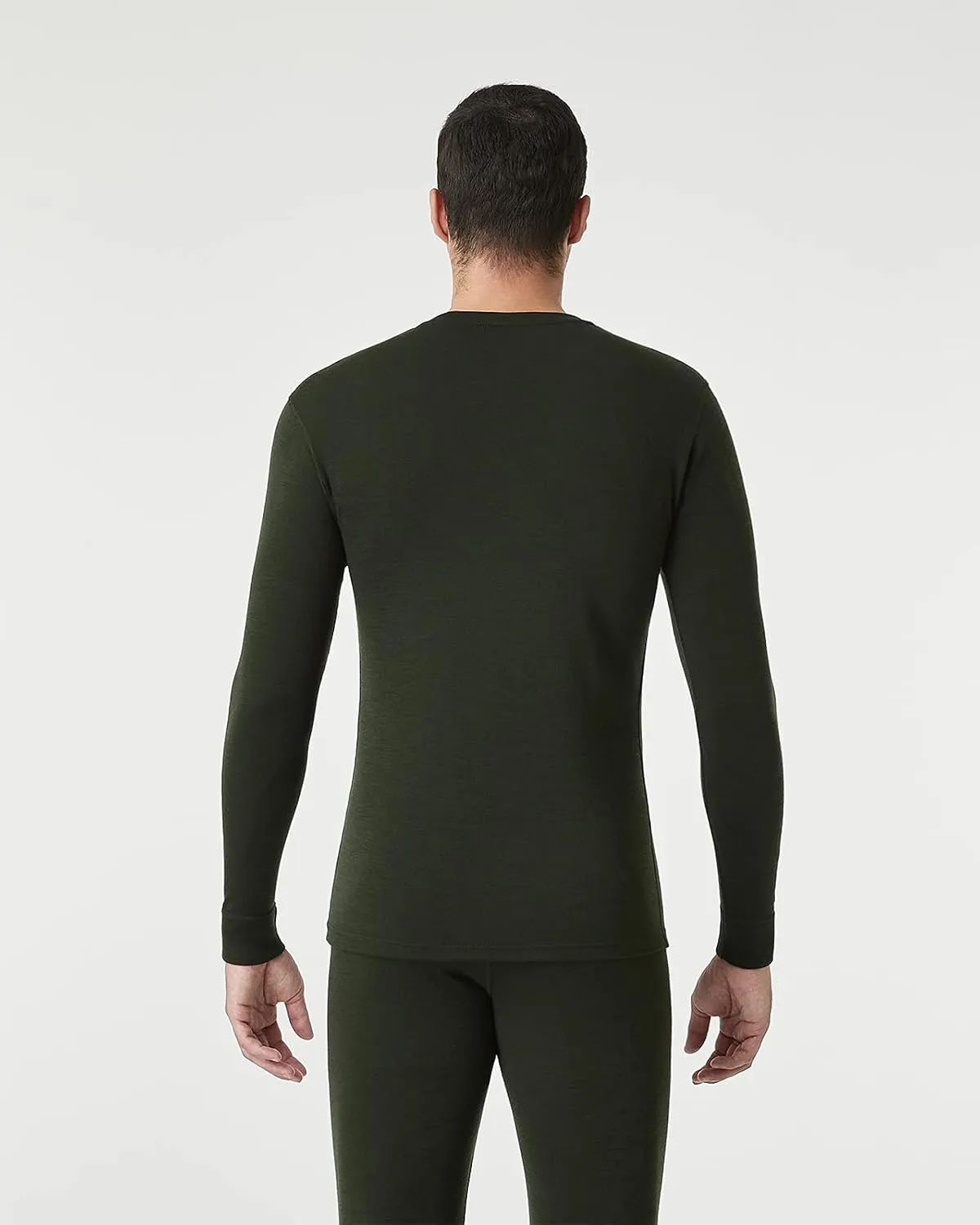 LAPASA Men 100% Merino Wool Shirt Base Layer Lightweight Midweight Thermal Top Long Sleeve Hunting Undershirt Warm Long John