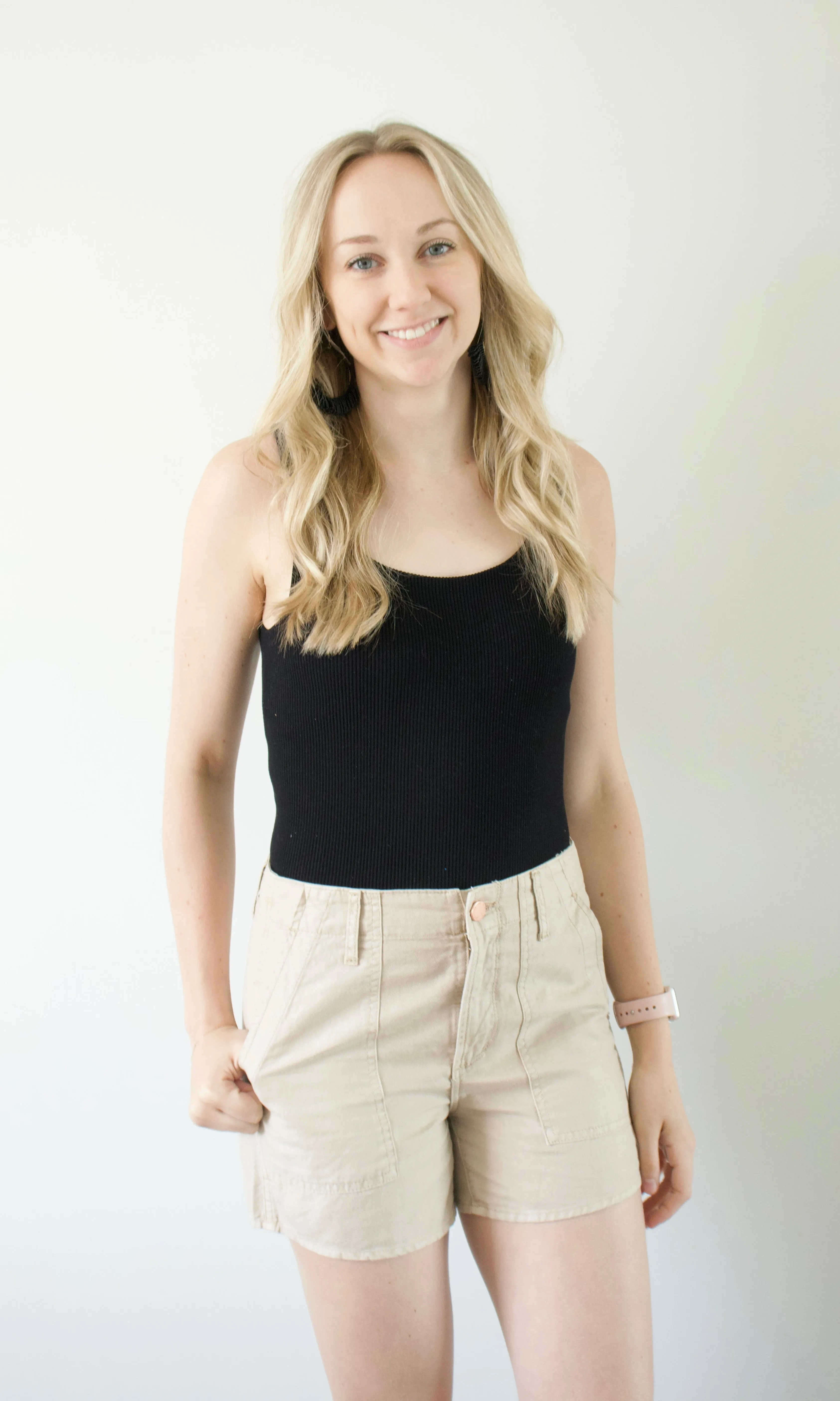 lauren black ribbed bodysuit