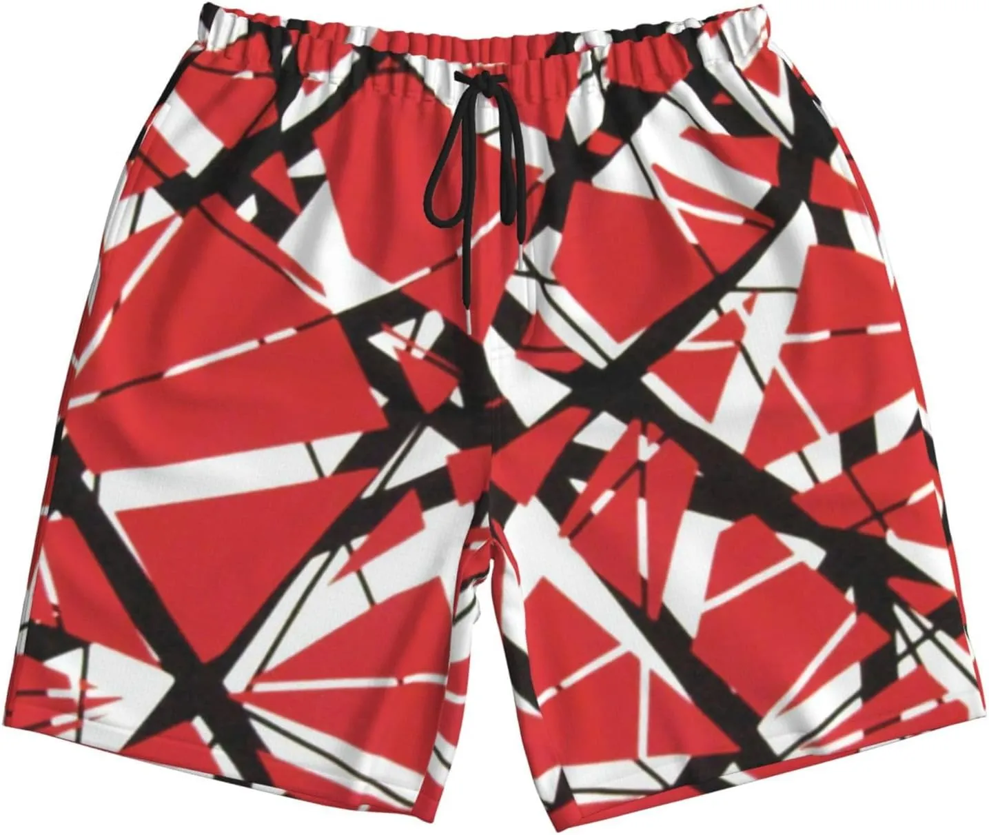 Man's Lightweight Swim Trunks for Van.1986 Halen Beach Pants,Swimming Beach Shorts Bathing Suits for Sports