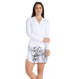 Marley Long Sleeve White Top - FINAL SALE