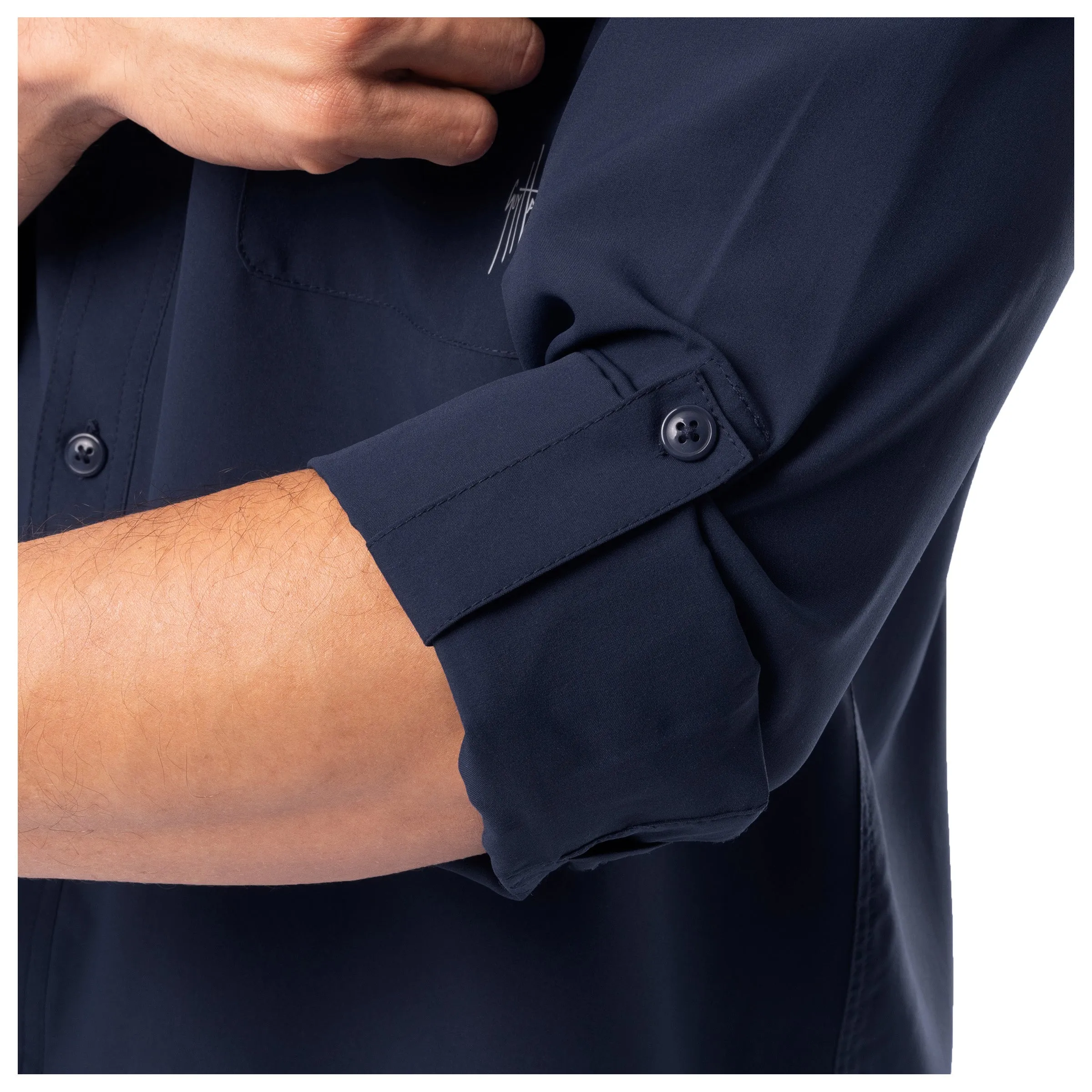 Men's Core Solid Long Sleeve Fishing Shirt