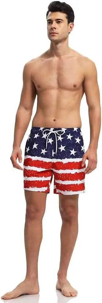 Men's Swim Trunks Quick Dry Beach Board Shorts Bathing Suit Swimwear