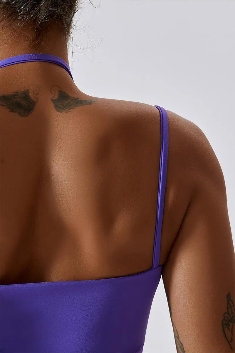 Multi-Straps Halter Sports Bra