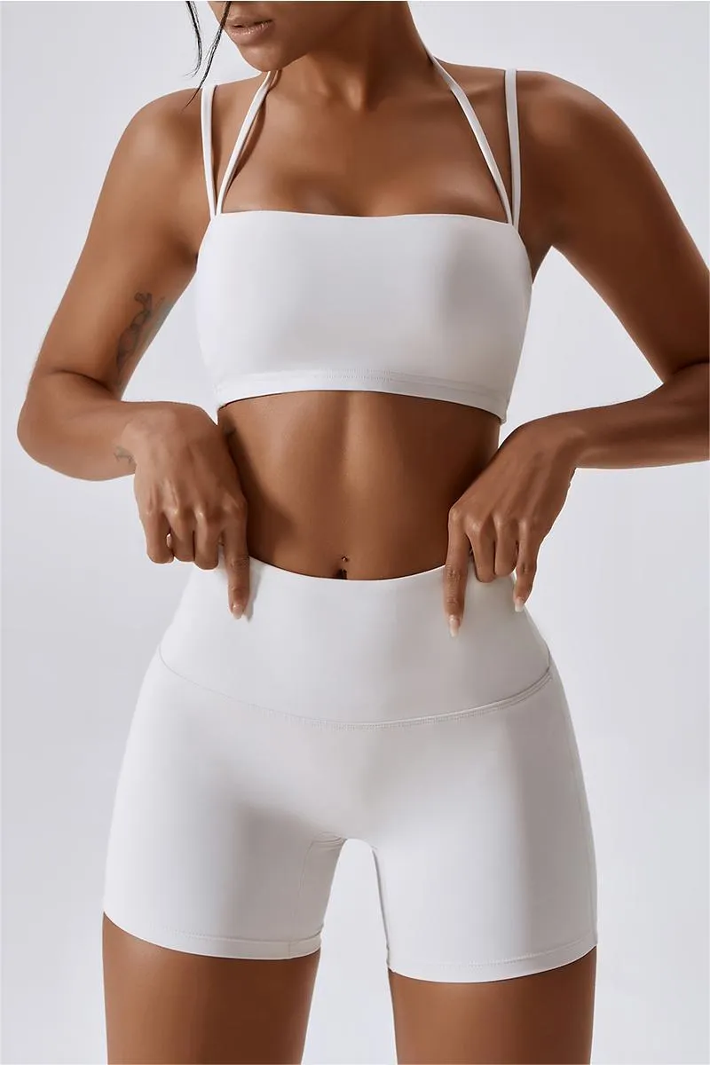 Multi-Straps Halter Sports Bra