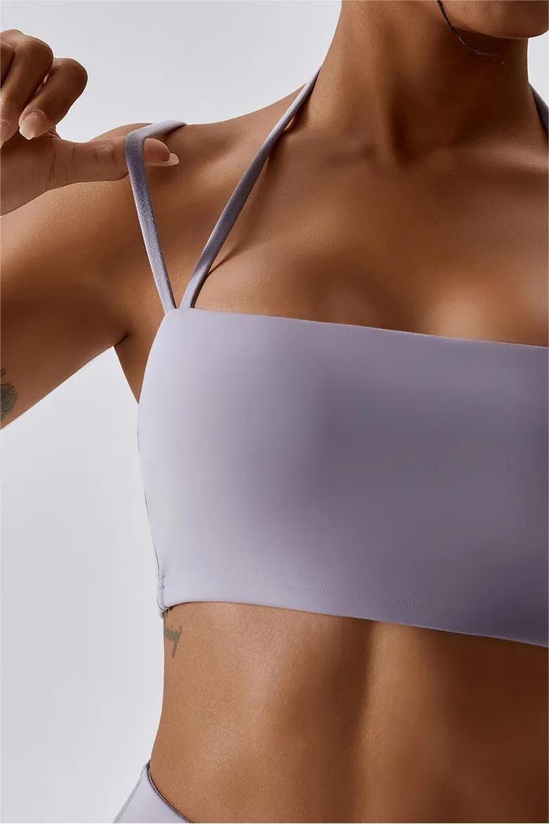 Multi-Straps Halter Sports Bra