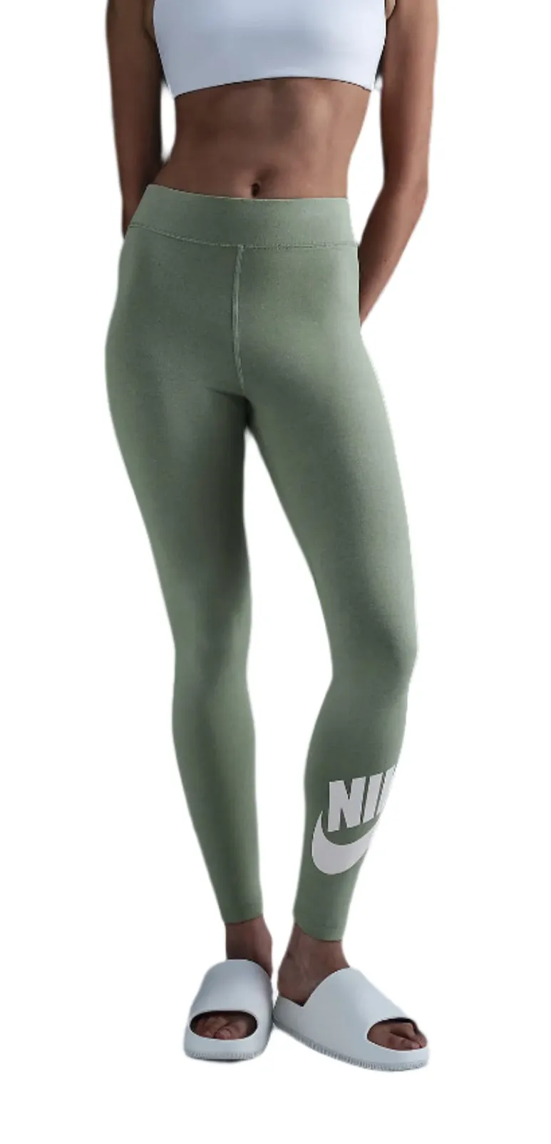 Nike Womens Sportswear Classic High-Waisted Graphic Full-Length Leggings