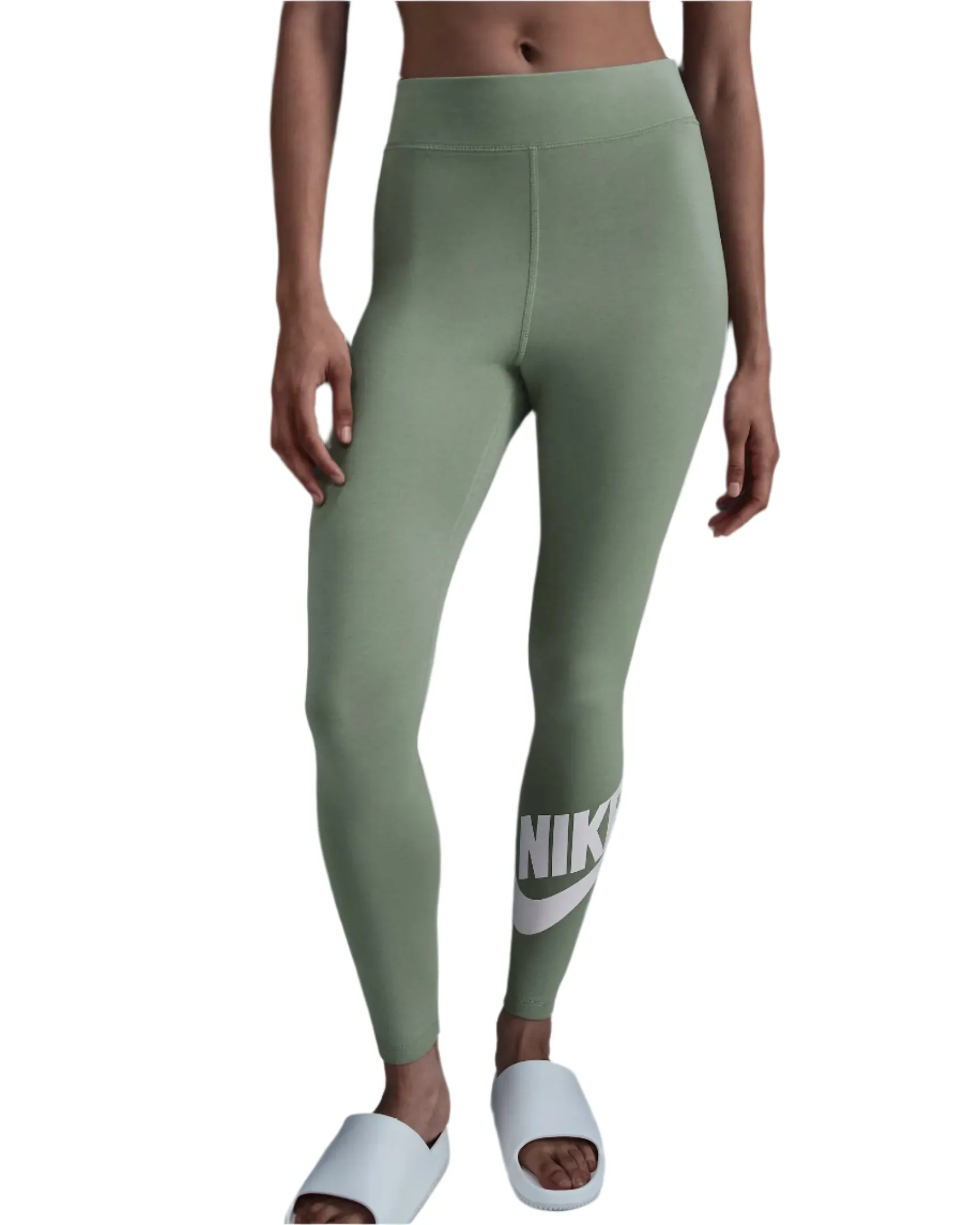 Nike Womens Sportswear Classic High-Waisted Graphic Full-Length Leggings