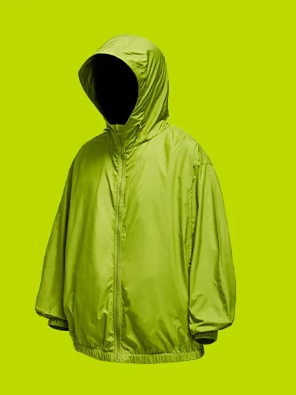 Packable Lightweight UV Protection Jacket in Green Color