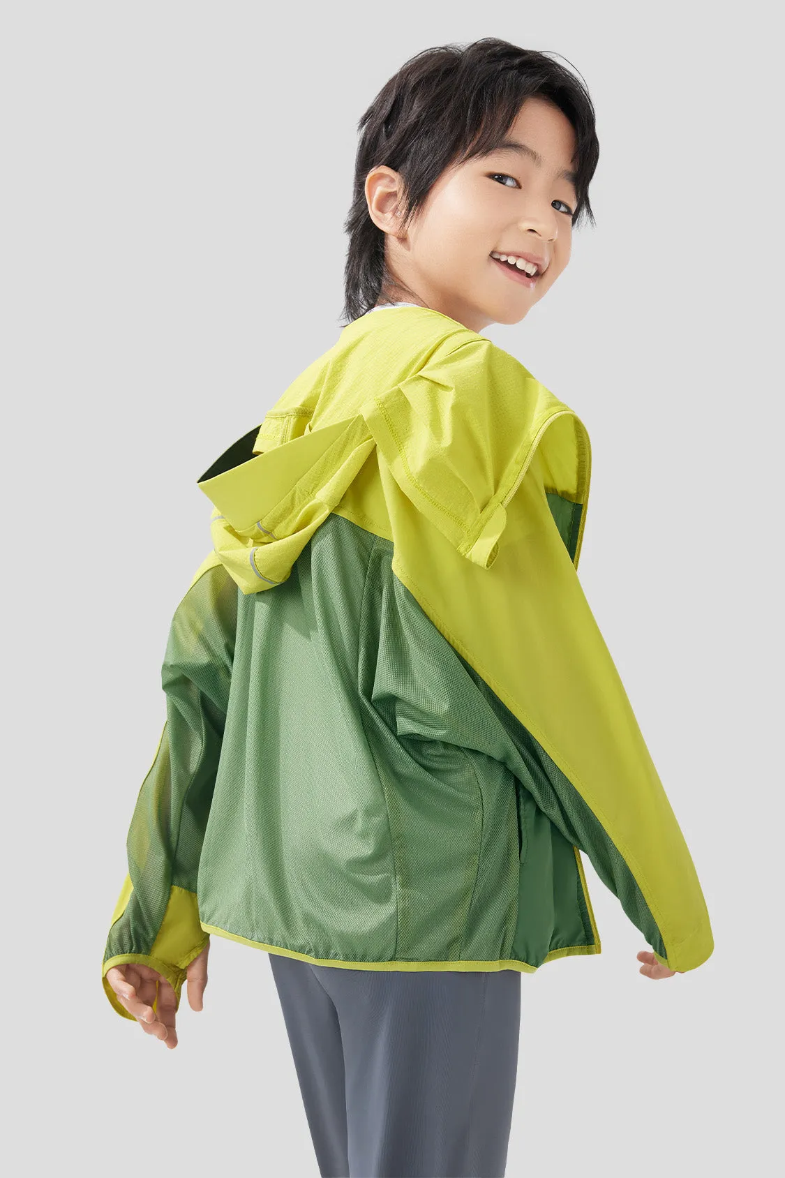 Pocket - Kids' Lightweight Packable Sun Protection Jacket UPF50 