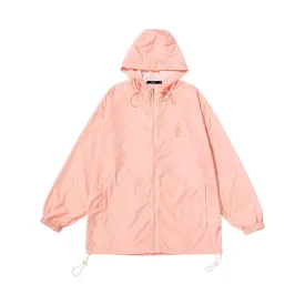 Printed Hooded UV50  Anti-UV Lightweight Sunscreen Jacket