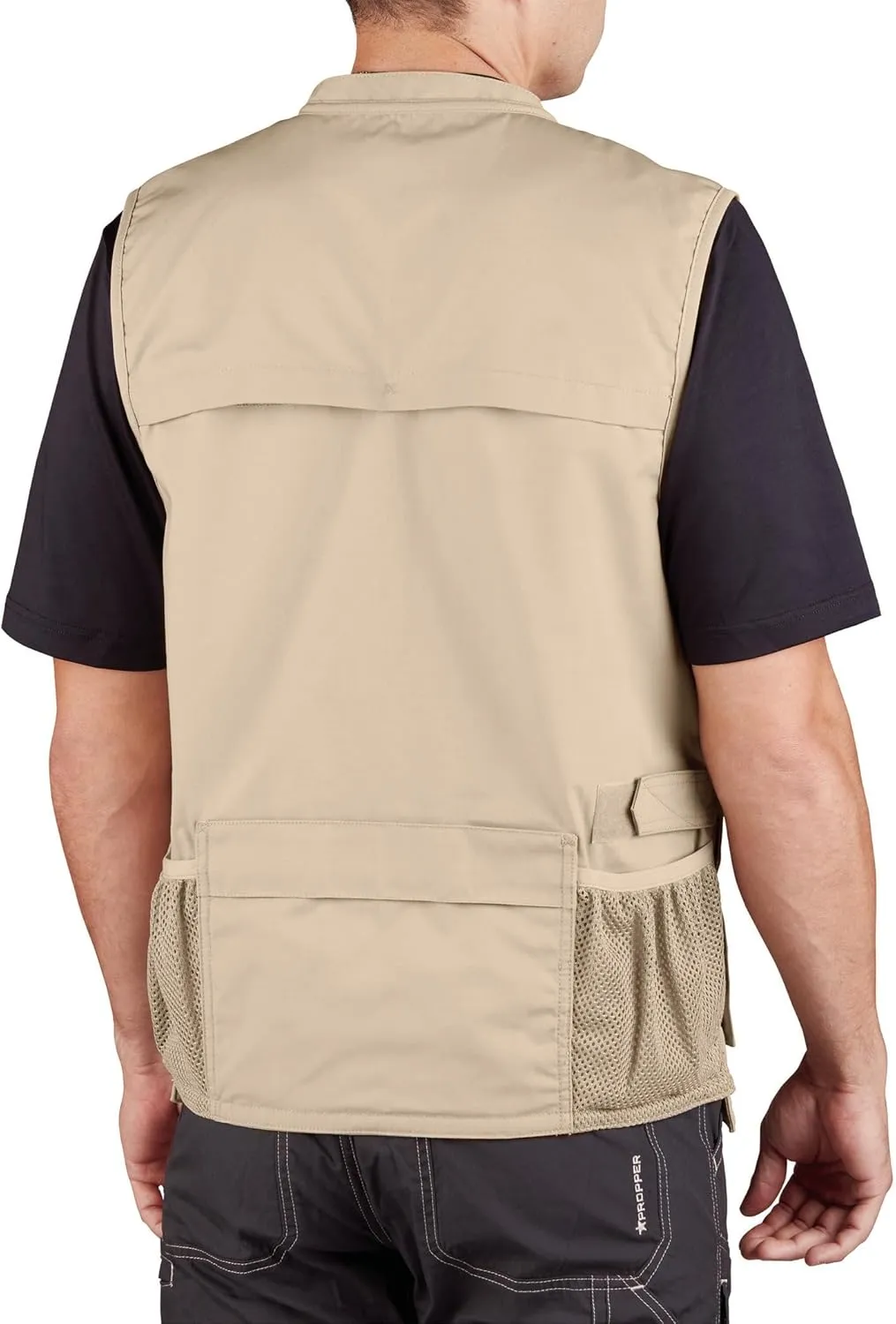 Propper Men's Lightweight Tactical Vest, Khaki, Small