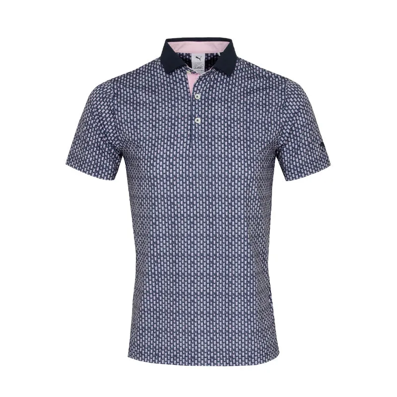 PUMA x Arnold Palmer MATTR Iced Tea Men's Polo (Deep Navy)