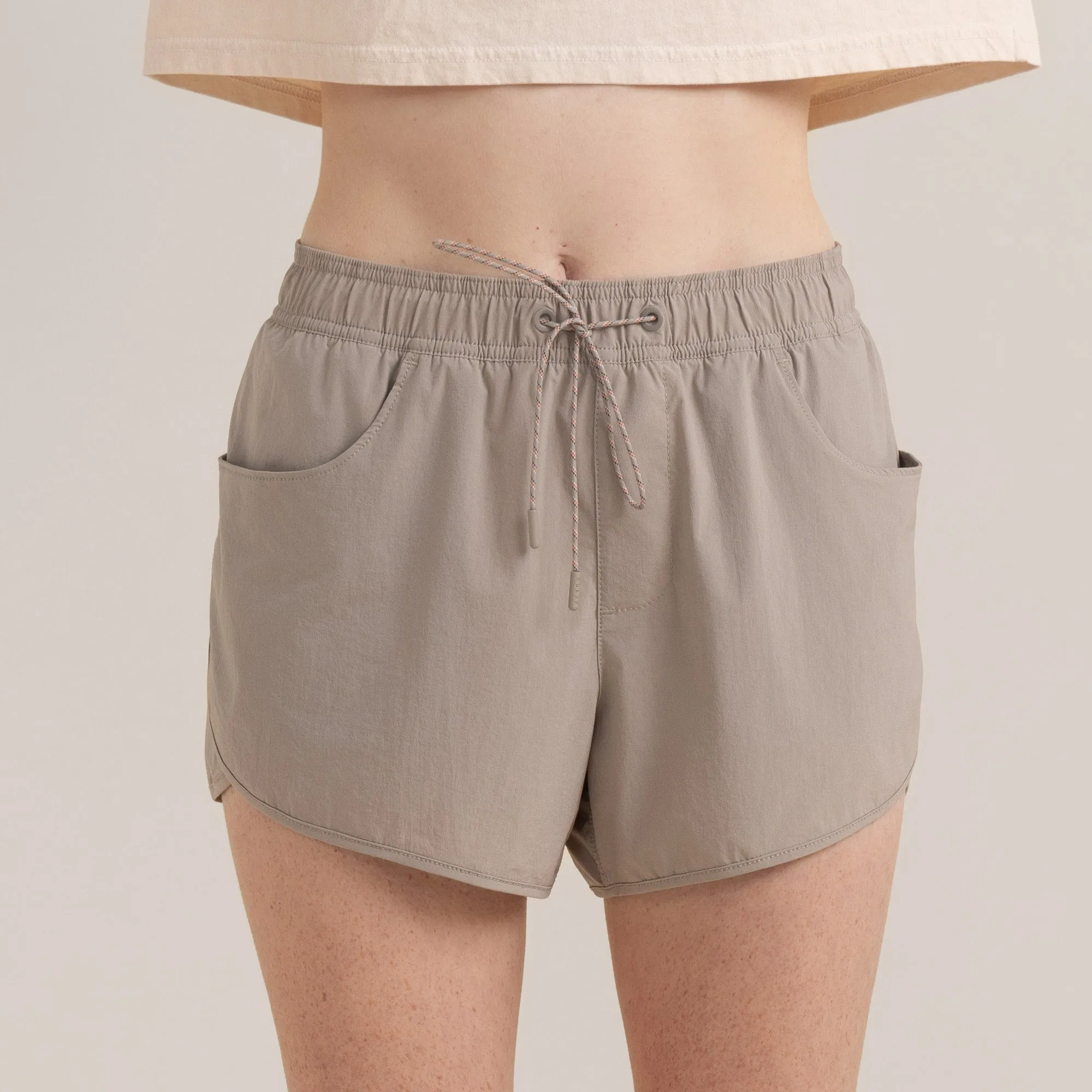 Rapids Hybrid Shorts - Rock