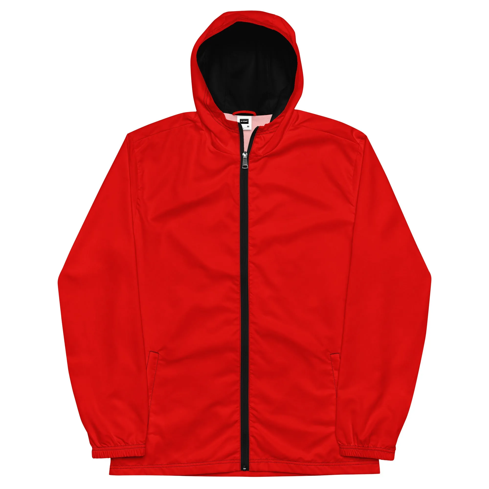 Red Men’s windbreaker